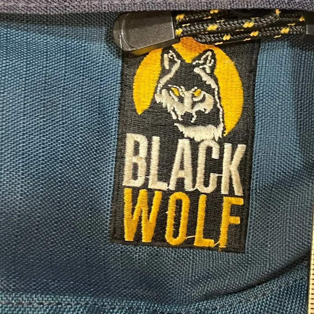 Vintage Black Wolf Granite Peak 65 Hiking Backpack Internal Frame Rucksack 65L